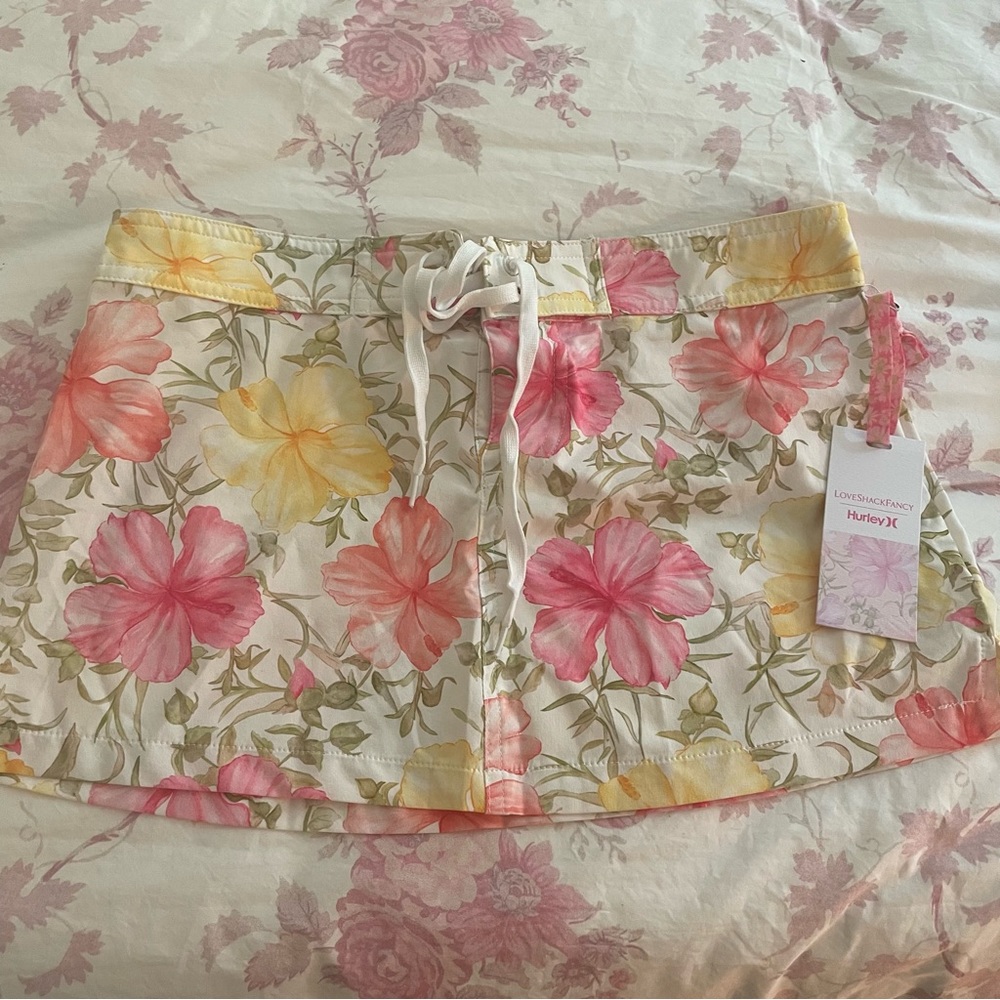 NET LOVESHACKFANCY X HURLEY SKIRT